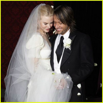 Nicole Kidman and Keith Urban Wedding Photo