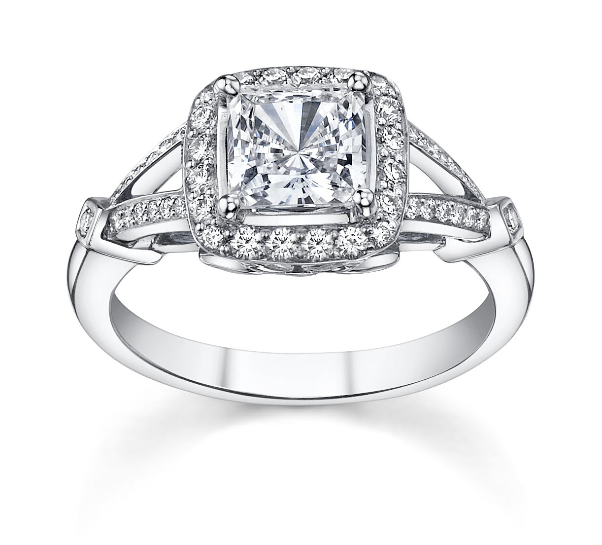 Robbins Brothers Picks Platinum Engagement Rings of the Day